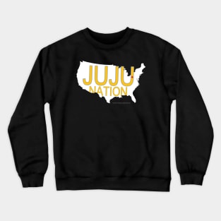 JuJu Nation (White) Crewneck Sweatshirt